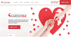 Desktop Screenshot of kardiotele.pl